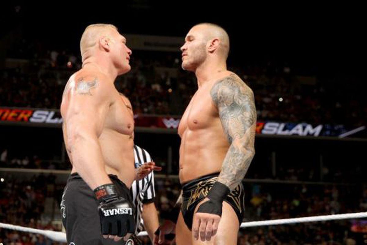 Contacto: WWE: Brock Lesnar vs. Randy Orton y todo el misterio ...