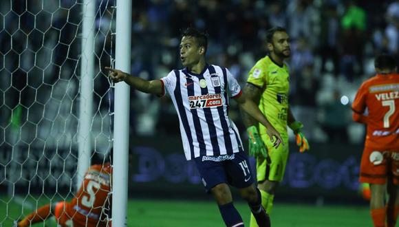 Cristian Benavente anotó el 2-0 de Alianza Lima vs. César Vallejo. (Foto: GEC)
