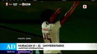 ¡Buen comienzo! Universitario derrotó 2 -1  a Huracán en Argentina por la Copa San Juan