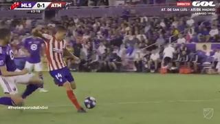 A pase de 'tacón' de Riquelme: Marcos Llorente marcó el 1-0 del Atleti ante el MLS All Stars [VIDEO]