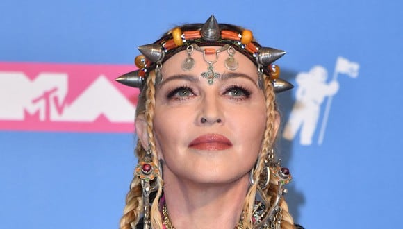 "La reina del pop" durante los VMA Awards 2018 (Foto: AFP)