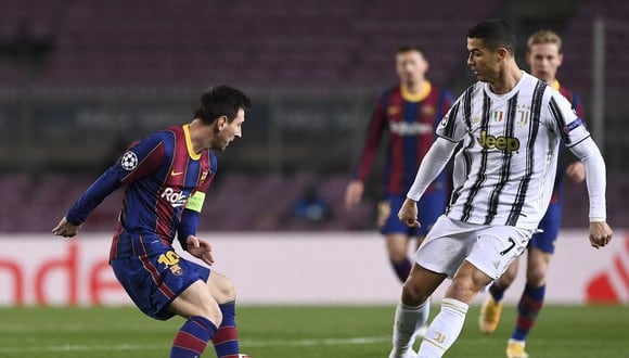 Lionel Messi y Cristiano Ronaldo fueron rivales por nueve años en LaLiga. (Foto: AFP)