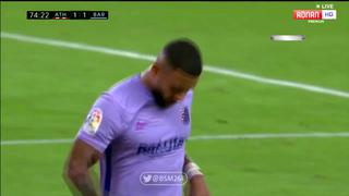 Apareció el ‘León’: Depay y su golazo para el 1-1 en el Barcelona vs. Athletic Club [VIDEO]