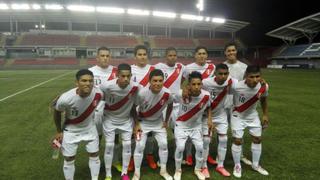 Selección Peruana: equipo sub 20 fue goleado 4-1 por Panamá en amistoso