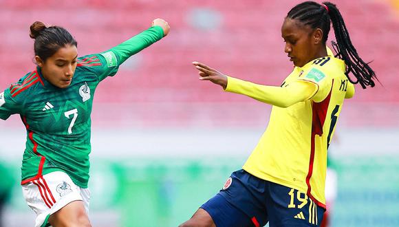 Colombia empató 0-0 con México por el Grupo B del Mundial Sub-20 Femenino 2022. (Foto | Twitter: Selección Colombia)