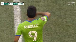 Apareció ‘La Pulga’: gol de Ruidíaz para el 1-0 de Seattle Sounders vs. Pumas por Concachampions [VIDEO]