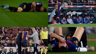 Cuadro por cuadro: las escalofriantes imágenes del momento exacto de la lesión de Messi [FOTOS]