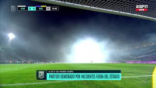 Boca vs. Gimnasia: incidentes fuera del estadio del ‘Lobo’ obligaron a paralizar el partido [VIDEO]