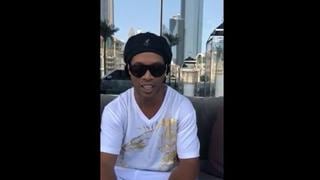 Ronaldinho anunció que jugará por Alianza Lima y Sport Boys en amistoso [VIDEO]
