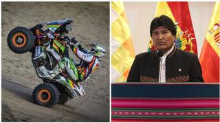 Se pronunció: la crítica de Evo Morales por inhabilitación de piloto boliviano en el Dakar 2019