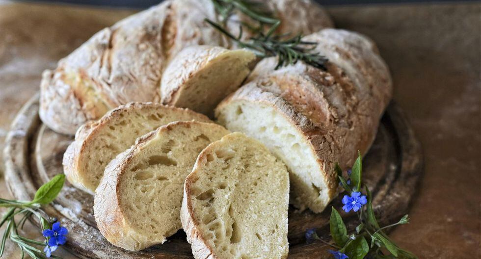 Para preparar pan casero solo necesitas algunos ingredientes de tu despensa. (Foto: Pixabay)