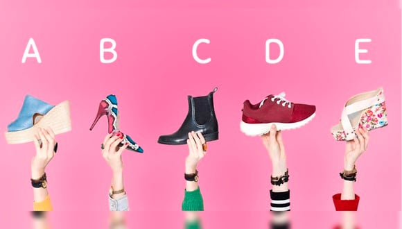 TEST VISUAL | Te muestro una variedad de calzados y tú tendrás que escoger el que más te gusta para conocer así los resultados. | Foto: genial.guru