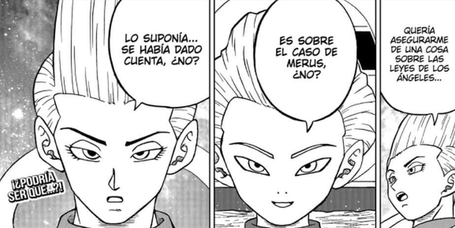 ¿Cuál es la verdadera naturaleza de Merus? ¿Realmente es un ángel? (Foto: Dragon Ball Super / Shueisha)