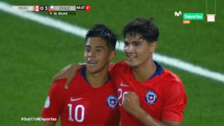 Luis Rojas marcó el tercer gol de Chile en el Hexagonal Final del Sudamericano Sub 17 [VIDEO]