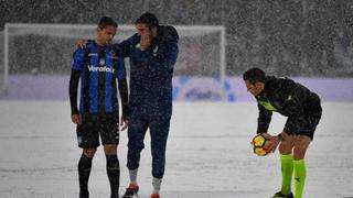 Una pista de hielo más que uno de fútbol: la imagen del estadio de la Juventus que es viral en Facebook