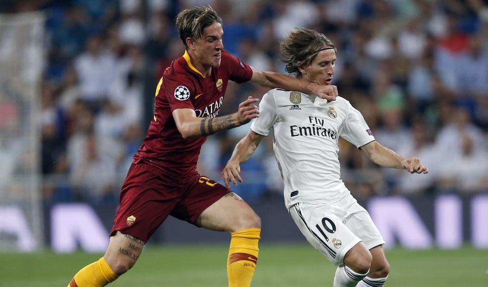 Real Madrid vs. Roma en el Santiago Bernabéu por la UEFA Champions League. (Foto: AFP)