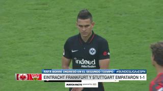 Al último minuto: el tiro al palo de Santos Borré que le pudo dar la victoria a Frankfurt [VIDEO]