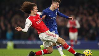 Tablas en Londres: Chelsea y Arsenal empataron 2-2 por la Premier League 2020