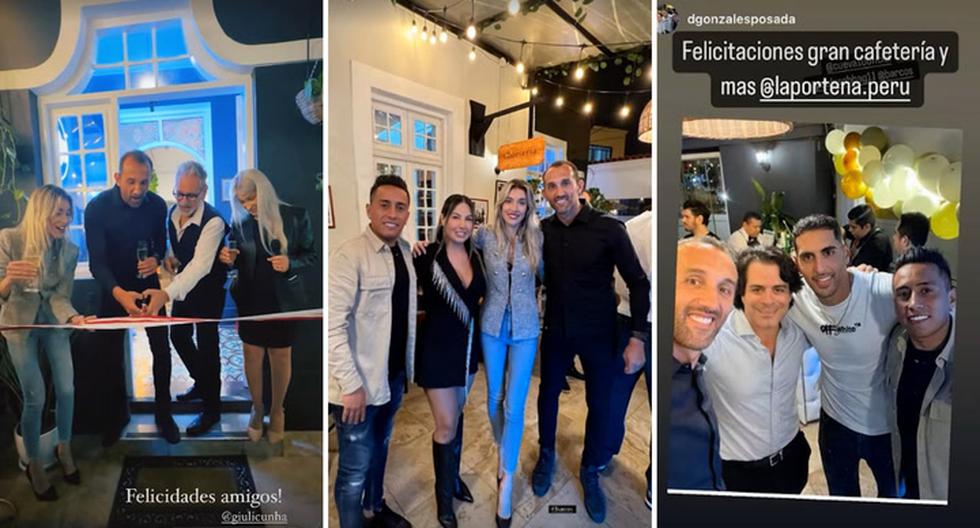 Viral: Hernán Barcos and his wife celebrate the opening of their cafeteria