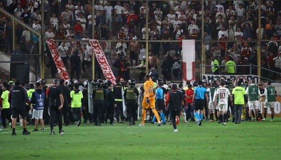 Universitario vs. Corinthians en partido por Copa Sudamericana 2023. (Foto: Leonardo Fernández / @photo.gec)