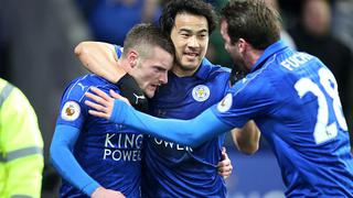 Vardy anotó el primer gol del año de Leicester en la Premier y en redes hablan de 'camita' a Ranieri