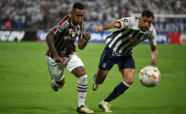 Alianza Lima empató 1-1 con Fluminense por Copa Libertadores. (Foto: AFP)