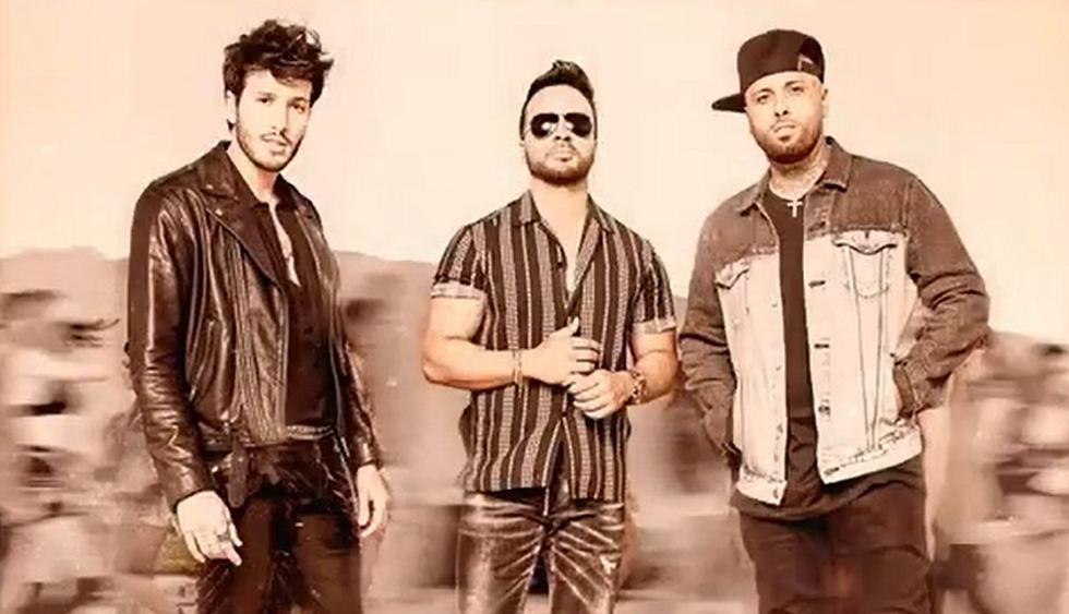 Sebastián Yatra anuncia el lanzamiento del tema “Date la vuelta” junto a Luis Fonsi y Nicky Jam. (Foto: Captura de video)