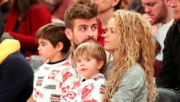 La relación de Shakira y Gerard Piqué tuvo como fruto a dos hijos: Milan y Sasha. (Foto: Agencias)