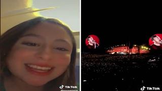 Video viral: Joven finge ser trabajadora de limpieza e ingresa gratis a concierto de Coldplay