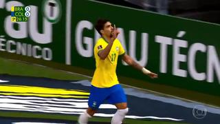 Con gran asistencia de Neymar: Paquetá puso el 1-0 de Brasil vs Colombia [VIDEO]