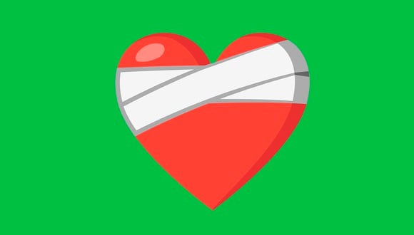 WHATSAPP | Si eres de los que envía el corazón vendado o curándose a sus amigos en WhatsApp, conoce qué significa realmente. (Foto: Emojipedia)