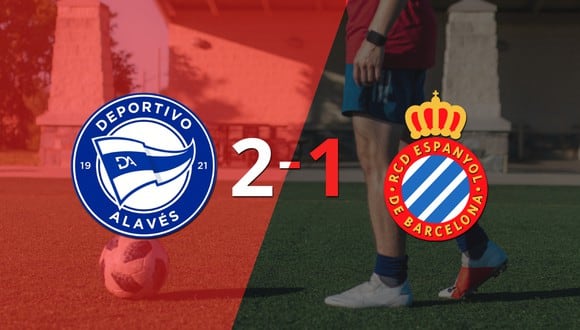 Alavés le ganó a Espanyol en su casa por 2-1