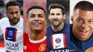 Con Messi y CR7: los diez futbolistas más influyentes en Instagram que jugarán en la Copa del Mundo 2022 [FOTOS]