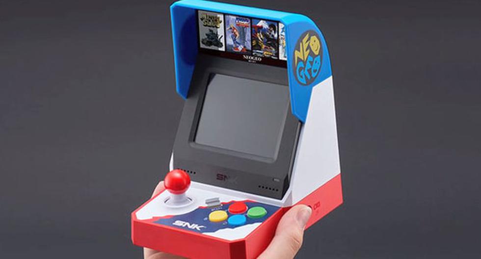 Neo Geo Mini: SNK dio a conocer la lista de juegos que tendrá la