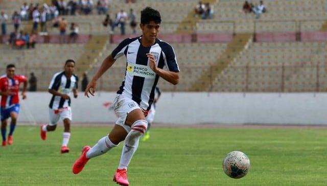 Sebastián Cavero debutó con Alianza Lima en el duelo ante Melgar, por la Liga 1. (Foto: GEC / Prensa AL)