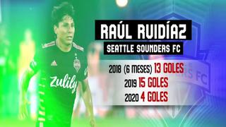 MLS: destacan importancia de Ruidíaz en Seattle Sounders