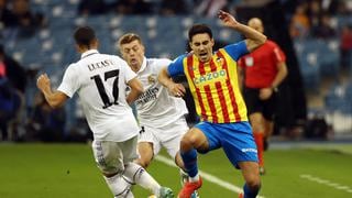 Real Madrid vs. Valencia (4-3) en penales: semifinales de Supercopa de España
