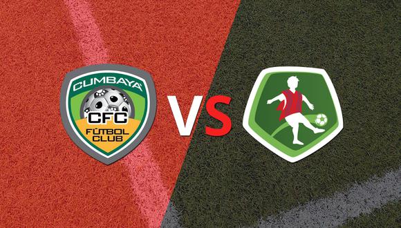 Cumbayá FC logró igualar el marcador ante Mushuc Runa
