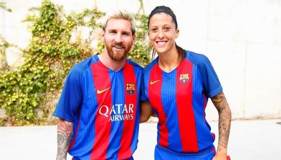 Jenni Hermoso habla sobre su relación con Lionel Messi en el Barcelona. (Foto: FBC)