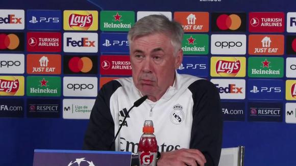 La conferencia de prensa de Ancelotti antes del Real Madrid vs. Braga. (Video: EFE)