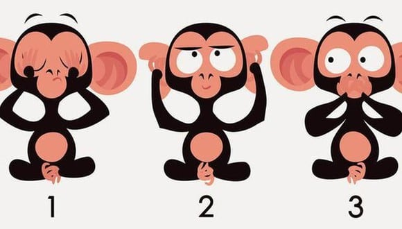 Conoce qué te hace atractivo para las personas con solo elegir a uno de los monos del test visual (Foto: Facebook).