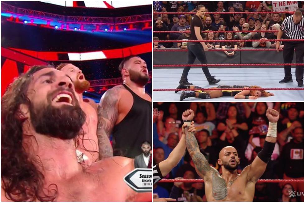 WWE RAW Seth Rollins, Becky Lynch y todos los resultados del Raw de