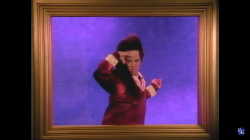 Paul Rudd y Jimmy Fallon recrean el videoclip “You Spin Me Round” de "Dead or Alive". (Foto: Captura de pantalla)