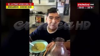 Los pelos de punta: se filtra el último video con vida de Diego Maradona