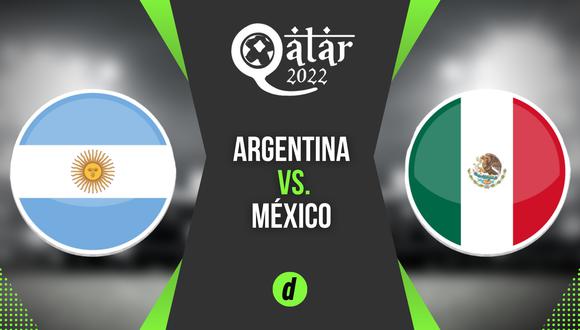 Argentina vs. México por el Mundial Qatar 2022: fechas, horarios y canales.
