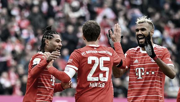 Bayern Munich marcha segundo en la Bundesliga, a un punto del líder Borussia Dortmund. (Foto: Getty Images)