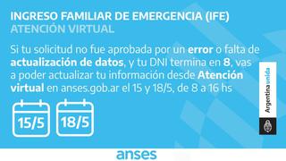 Mi Anses, vía IFE online: ¿cómo saber si puedo cobrar el extra de $10.000 que el Gobierno dispuso para este mes?