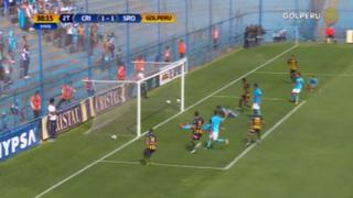 Sporting Cristal anotó, pero en su propio arco: Renzo Garcés marcó autogol [VIDEO]