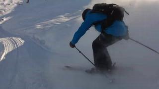 Esquiador sufre impresionante accidente cuando bajaba una montaña