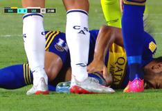 Insólito: Izquierdoz y Salvio se lesionaron al mismo tiempo y dejaron el Boca vs. Sarmiento [VIDEO]